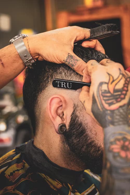 Hot towel shave